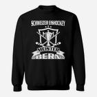 Schweizer Eishockey Meister Bern Schwarzes Sweatshirt, Fanartikel