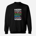 Superhelden Super-Daddy Sweatshirt, Inspirierend für Väter