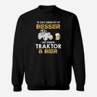 Traktor & Bier Motiv Sweatshirt – Ideal für Landwirte, Bierfans