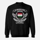 Ungarn-Therapie Sweatshirt, Patriotisches Design für Stolze Ungarn