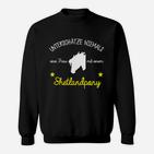 Unterschätze Niemals Shetlandpony Sweatshirt