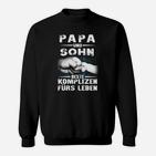 Vater und Sohn Beste Komplizen Sweatshirt, Lebenslange Verbundenheit