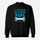 Vatertag Vater Papa Tochter Sohn Sweatshirt