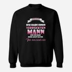 Verrückter Ehemann und Vater Geburt Sweatshirt, Lustiges Familien-Hochzeits-Sweatshirt