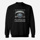 Vintage 1955 Legends Geburt Sweatshirt, Personalisierbares Design