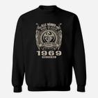 Vintage 1969 Geburtsjahr Sweatshirt Männer Spruch, Beste Jahrgang
