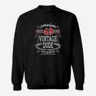 Vintage Dude Sweatshirt zum 49. Geburtstag, Lustiges Herrenshirt