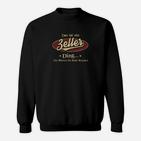 Zeller Ding Schwarzes Sweatshirt, Lustiges Motivspruch Tee