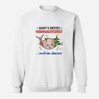 Babys Erstes Weihnachtsfest Noch Im Inneren Sweatshirt