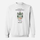 Einfache Frau Orgel und Wein Sweatshirt, Lustiges Damen Tee