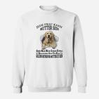 Golden Retriever 02 Jede Frau Kann Mutter Sein Sweatshirt