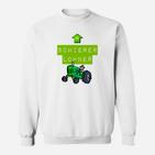 Herren Sweatshirt Schierer Lohner, Traktor Motiv mit Aufdruck