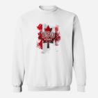 Kanada 150 Jahre Jubiläum Sweatshirt, Ahornblatt Design