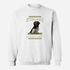 Lustiges Hunde-Sweatshirt Persönlicher Stalker, Witziges Haustier-Sweatshirt