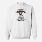 Lustiges Hundemotiv Sweatshirt: Miss Alice Roosevelt Spruch