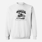 Motorrad Sweatshirt Bin nicht alt, bin Jahrgang 55, Lustiges Sweatshirt