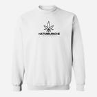 Naturbursche Marihuana-Blatt Sweatshirt, Klassisches Design