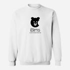 Panda Sweatshirt iBims, 1 sehr beliebte Bärchen, Witziges Weißes Oberteil