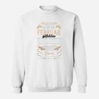 Personalisiertes Februar Geburtsmonat Sweatshirt, Vintage Geburtstagsspruch