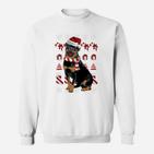 Rottweiler Weihnachtspulli Sweatshirt