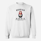 Russische Barbie Matroshka Puppe Sweatshirt
