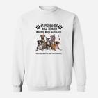 Staffordshire Bull Terrier Machen Mich Glücklich Sweatshirt