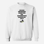 Tätowiert & Cooler Spruch Sweatshirt mit Tattoo Guide-Grafik