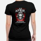 April Geburtstags-Frauen Tshirt - Legende und Held, Personalisiert