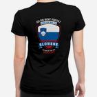 Haupttitel: Patriotisches Slowenien Frauen Tshirt - Nicht perfekt, aber Slowene