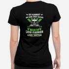 LKW-Fahrer und Vater Frauen Tshirt mit Spruch, Berufsstolz Tee