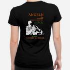 Lustiges Angler-Frauen Tshirt - ANGELN wie Kaffee nur teurer