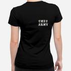 MZ Army Schwarzes Frauen Tshirt, Fan Mode für Musikliebhaber