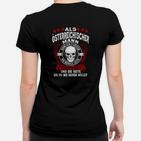 Österreichisches Stolz-Frauen Tshirt, Totenkopf-Design mit Spruch