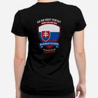 Stolzer Slowakischer Fan Frauen Tshirt für Herren, Lustiges Sportfan Frauen Tshirt