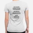 Freibier Spruch Frauen Tshirt, Lustiges Frauen Tshirt für Partys