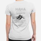 Murmutter Sohn Mama Und Sohn Frauen T-Shirt