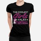 Begrenzte Coolste Mädchen Paintball Frauen T-Shirt
