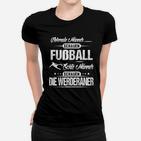 Echte Männer Werderaner Fan Frauen Tshirt, Fußball-Support in Schwarz