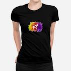 Farbenfrohes Explosion-Design Unisex Frauen Tshirt, Buntes Grafikshirt