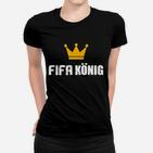 FIFA König Herren Frauen Tshirt mit Krone-Design, Fußballfan Bekleidung