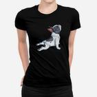 Französische Bulldogge Yoga Frauen Lustig Hund Welpe Frauen T-Shirt