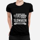 Humorvolles Slowakin-Partnerschaft Frauen Tshirt, Witziges Statement-Design
