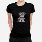 Hunde-Liebe Bedrucktes Frauen Tshirt, Süßes Design für Hundebesitzer