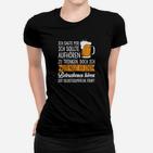 Lustiges Bier-Spruch Frauen Tshirt, Witziges Trinker Statement-Frauen Tshirt