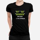 Lustiges Chorsänger Frauen Tshirt - FF SS SCHSCH Design für Chorliebhaber