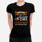 Lustiges Omi Frauen Tshirt: Verrückte Omi Spruch, Humorvolles Geschenk