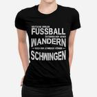 Schwarz-Weiß Wortspiel Frauen Tshirt: Deutsche, Österreichische, Schweizer Motive