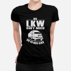 Schwarzes Trucker-Frauen Tshirt Der LKW ruft, ich muss gehen, Lustiges Fahrer-Design