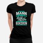 Vegeben Eine Eine Sexy Und Clevere Bikerin Frauen T-Shirt