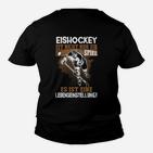 Eishockey Lebenseinstellung Kinder T-Shirt